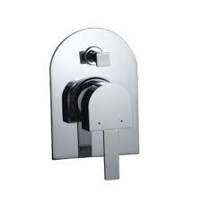 It is single lever hi flow divertor which consisting of operating lever with wall flange.
