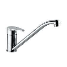 It is a single lever sink mixer with swinging spout (table mounted) with 450mm long braided hoses . 