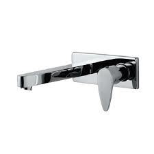 It is a exposed part kit of single concealed stop cock consisting of operating lever , cartridge sleeve , wall flange & basin spout .