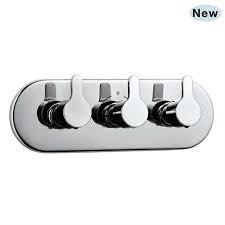 It is a 4 way divertor which have hot & cold concealed stop cock with built in non return valves .