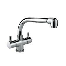 Sink Mixer look like a table mounted  model which have 1 hole  and a shiny piece .