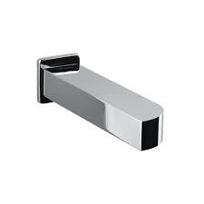 It is a beautyful bathtub spout with wall flange it have more capacity to allow water .