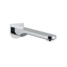 In bathtub spout have continental design and it include wall flange and this wall flange give a modern look .