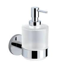 In this soap dispensor its design is verry attractive and its glass so hard so it is not broken easily .