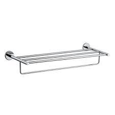 A beautyful towel rack which divide in 3 parts it means 3 long hanger is include in it which was stainless .