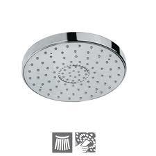 It is Overhead Shower which have 140mm round shape single flow with air effect it have rubit cleaning system so we easily clean it .