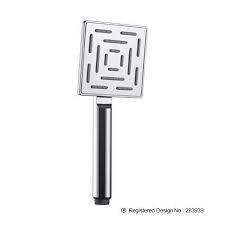 In this maze hand shower 95x95 mm square shape single flow .It is coated by thick and square shape plate which make it designer piece .