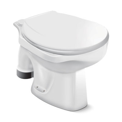 Unique design for dual use(Squating/EWC), the WCs from the Universal range can be fitted with single/dual flush cistern and has the option of slow falling seat cover