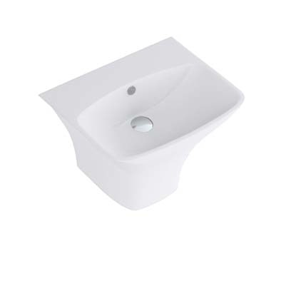Smooth Clean rectangular design that makes a bold style statement with an integrated semi Pedestal, the sleek WBs from the Berlin range stuns your senses and leaves you wanting for more.