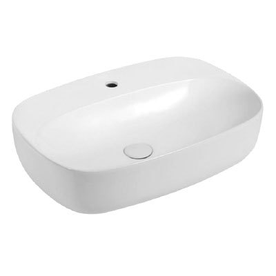 Thin Rimmed Over Counter WBSleek, Elegant Design for a Stylish LookSoft Curved edgesPre punched Tap HolePop Up Waste Coupling with Ceramic LidMinimum Edges allow easy cleaning and less chance for dust to settleCompliments the Avior Bathroom Range