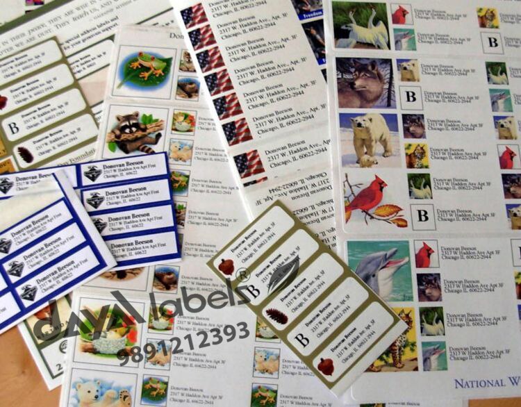 Specifications:Color: CMYKMaterial: Paper, thermal, synthetic or customType: Adhesive Sticker Additional Information:Minimum Order Quantity: 500 Square Inch