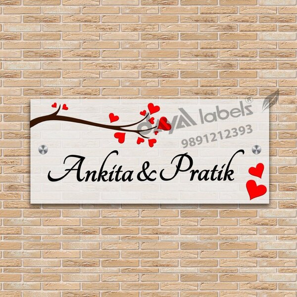 Acrylic Name Plate