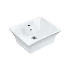Fonte table top wash basin with rectangular shape and attractive design .