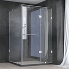 1) These standards ensure that the glass passes stringent  quality parameters .2) Hinges - Minimalist and sleek design to make entire enclosure look aesthetically  appealing   . 3) Made of brass with nickel and chrome plating . Automatic closing upto 300 .