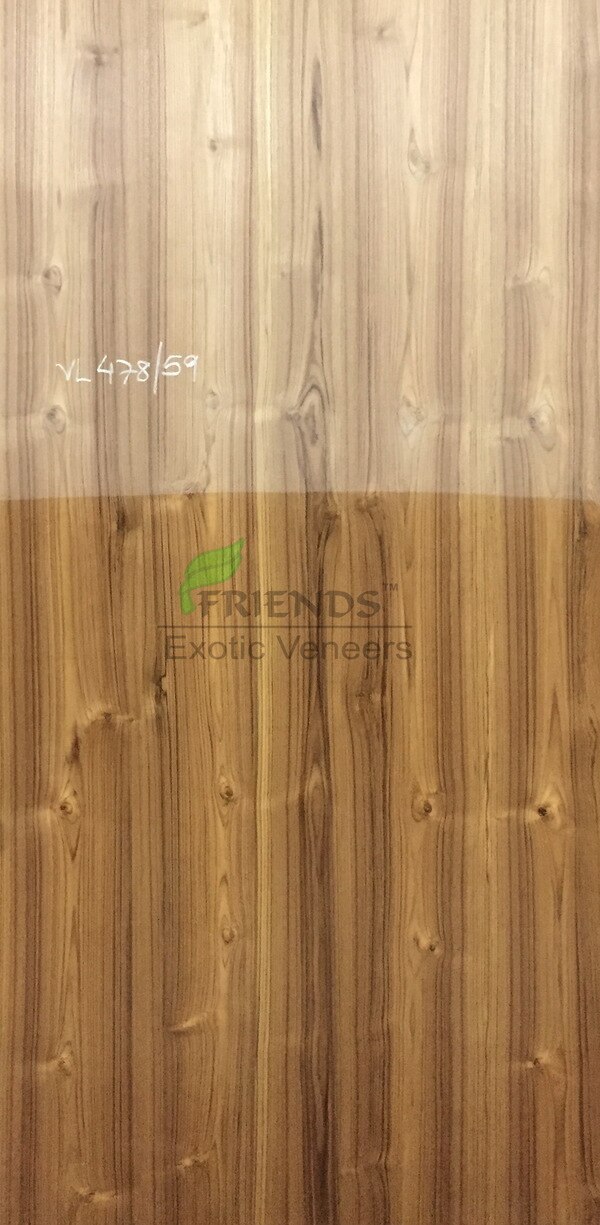KNOTTY BURMA TEAK CROWN UNICO FRIENDS EXOTIC VENEERS in Nagpur, India