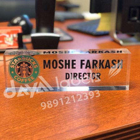 Our range of Acrylic Nameplates is in wide demand amongst our huge clientele for its unmatched quality and affordable price. To ensure that the clients’ expectations are duly met, we manufacture these nameplates using the high-grade material, which is procured from some of the leading vendors of the market.