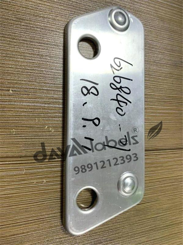 We are providing various sorts of Metal Tag for our esteemed clients’. These are provided in different designs, patterns, sizes, shapes and colours