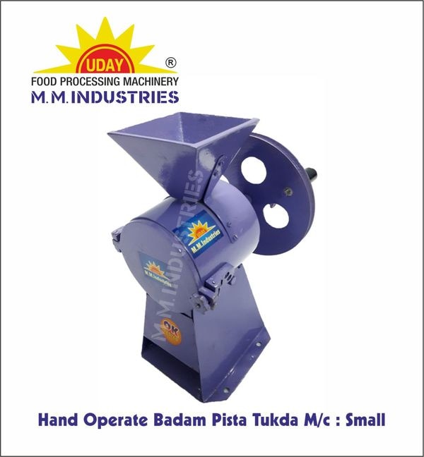 We are offering Hand Operate Badam Pista Tukda Small Machine to our clients. We provide high-quality products to our clients.