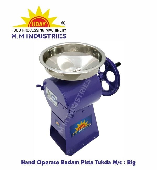 We are offering Hand Operate Badam Pista Tukda Big Machine to our clients. We provide high-quality products to our clients.