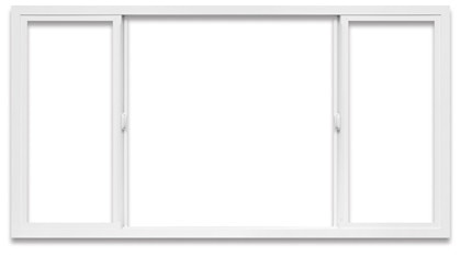 XOX Horizontal Slider l Windows has two sliding sashes that slide alongside a fixed sash in the middle of the two operating panels. Nail fin frames are ideal for new or replacement construction in a typical wood-frame structure. Nail fins can be easily removed for pocket or block frame installation into wood, concrete or masonry walls with little disruption to the interior and exterior trim.