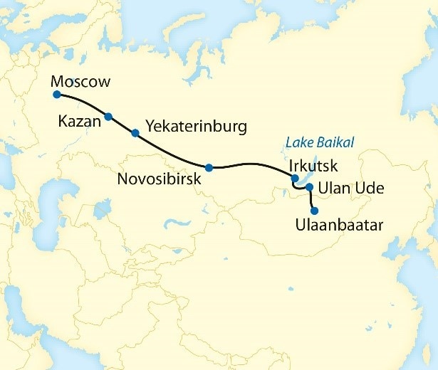 The Trans-Siberian Railway aboard the Tsar’s Gold Train ---16 Day ...