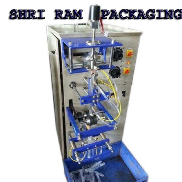 Pepsi Packing Machine is fully automatic Machine designed for makingpepsi. Pepsi liquid in LDPE film, commonly known as pepsikolamachine. The film roll mounted on backside of machine, after unwindingmechanism film passes through series of free roller. Film will be folded infolding collar box to get shape of pouch, center sealing will be by verticalimpulse strip sealer. Pepsi made automaticallyPulling and pouch length of the machine depends on rubber roller pullingassembly driven by eccentric cam which is adjustable. Pepsi length willbe decided here. Then desired quantity of liquid is filled in ready formedtube, controlled by gravity fill electromagnetic valve and timer. Horizontalsealing as well as cutting will be done rod type impulse sealer.