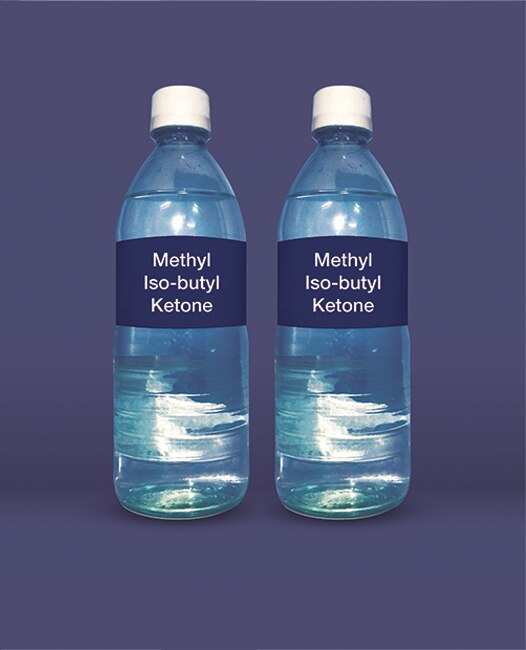 Methyl isobutyl ketone (MIBK) is the organic compound with the formula (CH3)2CHCH2C(O)CH3. This colourless liquid, a ketone, is used as a solvent for gums, resins, paints, varnishes, lacquers, and nitrocellulose.