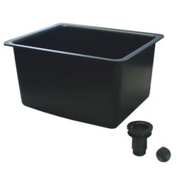 Lab sink - acid and chemical resistant Available in white colour and black colour