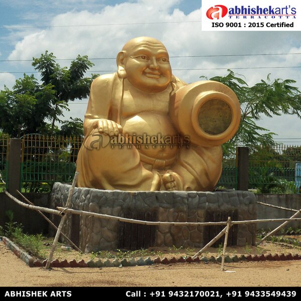 Laughing buddha statue 15 feet 