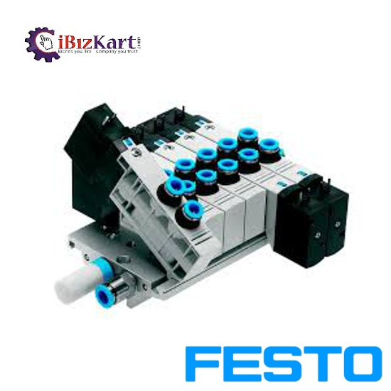 Festo pneumatics valves and Festo pneumatic cylinders dealer in India. Festo Dealers we stockist and distributor of the regulator, pneumatic cylinder, solenoid valves, PU tubes, of Festo.