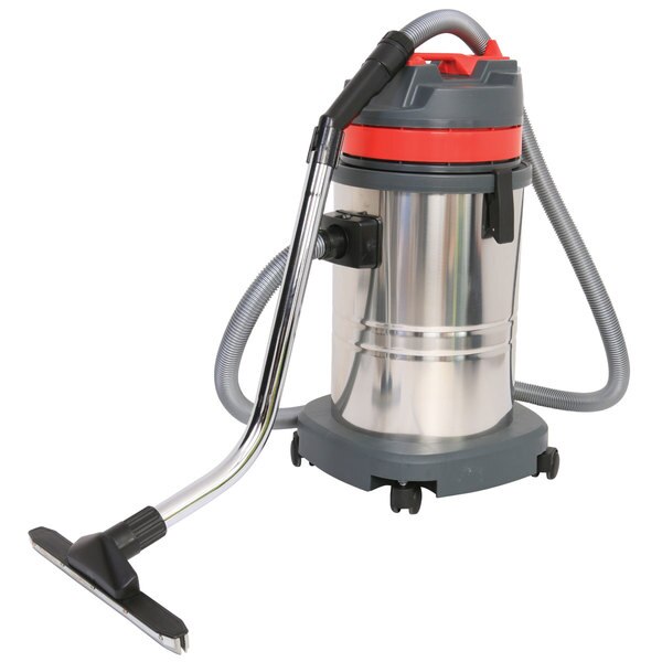 COLDSTAR VACUUM CLEANER MR-CC2005 Round Stainless Steel tank, Solid and Durable, not easy to Rusty - Motor with Powerful Suction and long runtime - Especially waterproof Design for flexible operation - Multifunctional and Standard Accessories made of high Quality material - Attached with Cloth Filter Assembly - Easy to clean and it can prevent dust from damaging parts. - With four wheel base rack, nice appearance and high flexibility Suitable for Restaurants, Hospitals, hotels. Small scale Factories and other kinds of cleaning field. Model No. : CC2005Product Type : Commercial Vacuum CleanerBrand : ImportedVacuum Cleaner : 77Ltrs Max Watt : 3000W Voltage: 230 V Frequency : 50Hz Tank Capacity Ltrs. : 77Function : Dry & WetMode of Cooling : RecycleAir flow rate : 120L/SVacuum Suction : 3000mmH2OHose diameter : ø 36mmPower Cord : 7.2 MWeight : 30 Kgmotor : 2Floor Floor Nozzle size;400
