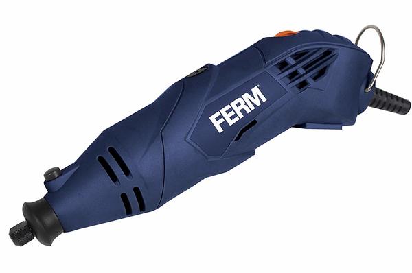 FERM CTM1017 Combi Tool has a 160 Watt motor with a speed ranging from 8000–35000 rpm. This combi tool is ideal for sanding, polishing, gripping, and chipping off extra matter from surfaces of objects that are not easily reachable. The compact design, adjustable stand, and workable shaft of this FERM combi tool provides better handling of the tool and optimizes control. The dust-proof switch helps keep the work area clean and extends the tool’s lifespan. Additionally, it comes with a storage case for clean and protective storage of the tool and its accessories.Features:- Spindle lock for quick and easy bit exchange- Variable speed for better control and precision use- Extra long 3 meter power cableTechnical Specifications:Power Input - 160 WVoltage - 220-240 VNo Load Speed - 8000 - 35000 RPMCollet Size - 2.4/3.2 mmFrequency - 50 HzStandard Accessories - 40 accessories - 2 x 3.2mm clamps - Flexible shaft 107 cm - Table support 26 - 54 cmManufacturer's warranty - 6 months (T & C apply)We are the authorized service center for FERM Power ToolsTel : 022-49736888 For sales : + 91 9869483579 , sale@fairtradecorp.in