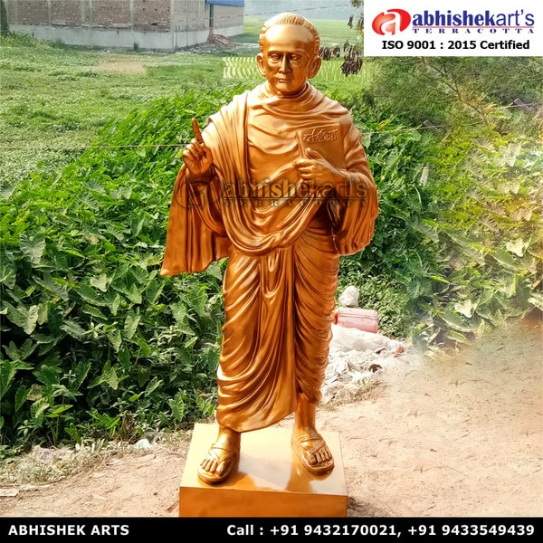 We are one of the leading manufacturer and supplier of Fiberglass Vidyasagar statue. These fiber statues are made of high grade FRP with weather coated color for long lasting.Height of this sculpture is available in 6 feet. We also do customized statues.