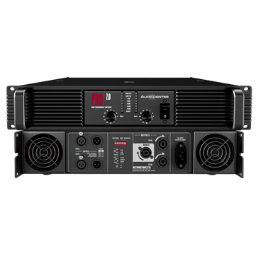 PRO7.0 offers 700 watts at 8Ω stereo. Each channel works at 2Ω to satisfy all requirements.PRO7.0 adopts Audiocenter latest Class H+ circuitry to eliminate the Class H cross switching distortion.With carefully selected components like toroidal transformers, audiophile Wima capacitors, Toshiba transistors, Carling switch circuit breakers, Neutrik® connectors and Belden wires, etc. PRO7.0 has very clear and clean sound and high damping factor. This makes PRO7.0 suitable for any kind of application, from high power loudspeakers to critical monitoring where very high requirements are mandatory. It can be widely used in fixed installation and touring performance such as bar, nightclub, multi-functional hall, museum, religious venue, commerce site, lecture hall, wedding ceremony, etc.