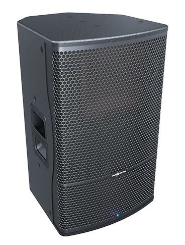 Two combo inputs (2-way XLR and Mono jack 6.35) are available in EA515. CH A input can be switched between line input or microphone input. Besides, there is a RCA port for other sound resources like MP3, CD player, etc. The three different audio sources can be parallel output with one-way XRL after mixed internally, and then sent to different speakers for sound distribution.EA515 can be installed either horizontally or vertically by steel wire or U bracket. Also, it can be ground standing by coupling bar or three-feet stand. The double mount is 0°/10°adjustable by just pushing the button. Various accessories are offered for EA515 to meet different kinds of installs.