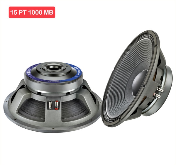 15 PT 1000 MB- Ideal for DJ Application. - High SPL Mid Bass driver for Sigle/ Dual top.