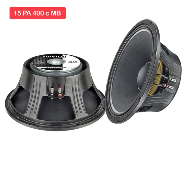 15 PA 400 C MBUnique combination of aggressive Mid and Bass. Much better than imported one.
