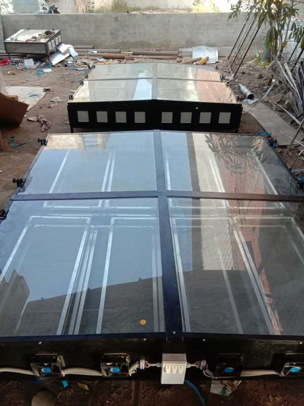 Fish has been favorite food for all since century ago. Earlier natural sun drying was the suitable method for Post harvesting technology for fish. We have lot many solution for the drying of fish under controlled environment to get high quality of the Solar Dried Fish. There are lot many version and models as per the Customer need, Size and Budjets. we have done lot many Fish Drying Project in India And abroad.