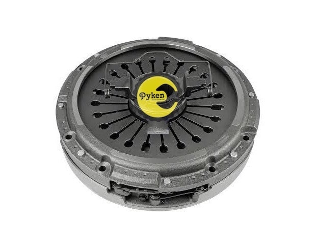 Pyken's Pressure Plate VolvoClutch Cover VolvoClutch Cover Assembly VolvoVolvo TruckVolvo Truck Spare PartsVolvo Trucks IndiaVolvo Truck Parts Catalogueoem ref. number- 20571158suitable for - Volvo FM400 , FM440, FM460we are one of the largest importers , manufactures having a huge range of Volvo Truck Spare Parts for India. our client's faith always encourage us to work continously on our quality and range. they always comes with new challenges in the form of enquiries for odd products, but its their support only that we are catering all Volvo Tipper Parts under one roof.Disclaimer :This product is fully interchangeable with original equipment (OE). This is not a genuine part unless stated.Any manufacturer or OE part numbers & brand names are listed for cross reference and identification purposes only and in no way imply that this is a genuine part.As models can vary please check with your vehicle registration or chassis number if you don't know the OE number.We have a wide range of New Generation Heavy Duty Truck Spare Parts for: Amw, Leyland U Truck, Tata Prima, Tata Signa, Man, Volvo, Scania, Fuwa, York etc.we have many other parts for volvo trucks also20751021 King pin set20517952 Rear Hub Bearing3192819 Axle plate85102142 Clutch servo kit1653156 Clutch valve20365902 Gear cable20533254 Silent Block Bush21228153 Rear Engine Mounting20442252 Cradle Bush20503551 Front Engine Mounting20945984 Spring bush A55Y1629550 Anchaorge959265 Anchaorge Screw2084080 V. Stay Kit2679432 Sleeve NutFront Hub Bearing20967830 Front Hub Bearing A55Y8172628 Inhibitor Valve20553587 Clutch Master cyl.20590252 Range cyl. Cover20783875 Locking Cylinder20476049 Gear LeverUJ Cross BigUJ Cross Small20889693 Acc Pedal with Sensor21219953 Stearing Acc Kit21534097 Brake Linning Front (set of 8 )21534385 Brake Linning Rear (set of 8)20410545 Brake Foot Valve21986056 Fan Hub A55Y20538845 Water Pump3030712 V. Stay Kit1672231 Inhibitor Valve
