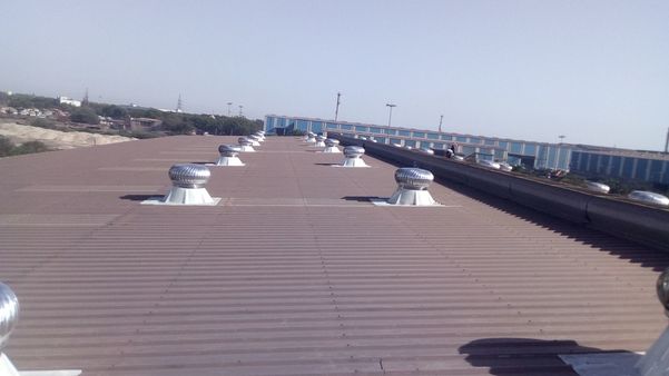 These are non electric exhaust fans working 24 x 7 , non stop with zero power consumption and warranty of 3 years. It’s easy to be fixed without the need for any kind of structural changes.Aluminum being highly ductile and malleable facilitates complex design of aerofoil blades of the ventilator. These exclusive blades are designed to generate maximum resistance to the wind flow thus producing the rotational push. The Aerofoil blades also incorporate intricate grooves that guides out the rain water falling on it and prevents the same from percolating inside the premises. FRP Base Turbo Ventilators Manufacturers And Suppliers In India