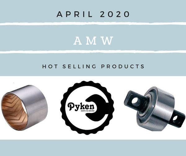 Pyken's Amw Spare PartsAmw TruckAmw TippersAsia Motor WorksAmw Spare Parts CatalogueAmw Trunnion BushAmw Torque Rod BushAmw Bogie BushAmw Boggie BushAmw Brass BushAmw Bimetal BushDisclaimer : we dont have any tradelinks with original companies. we use their name/brand/partnumber/logos or pictures for refrence purpose only. we deal only under our own registered Pyken brand.We have a wide range of New Generation Heavy Duty Truck Spare Parts for: Amw, Leyland U Truck, Tata Prima, Tata Signa, Man, Volvo, Scania, Fuwa, York etc.we have a huge range of Amw Spare Parts like:Torque Rod Bush O/M (Steel)Torque Rod Bush O/M (Rubberised)Torque Rod Bush N/MFront MountingRear Mounting (Single/Double Plate)Cabin MountingRadius Rod LockEngine Mounting BracketBump Stop Rubber (R1&R2)Boggie BushKing Ping Bearing (China/Meritor)King Pin Bush (China/Meritor)King Pin (China/Meritor)Side Ware PadBottom Wear PadBoggie Hub SuspensionBoggie ENG Spring SetBoggie Cross MemberTie Rod EndGear Lever EndBoggie End SpringBoggie Washer/ShimBoggie Oil SealBoggie PinBoggie Check NutU-Bolt FrontU-Bolt Rear LEFT Cover Boggie SuspensionBoggie Hub CapGlassy Fuel StrainerGear Box Chillam EATONBalance Rod BoltStud Bolt With Double Nut KAMANI PIN / Trailer PinBrake Lining (SET OF 8PCs.)Brake Chamber Voss TypeBrake Came BushCabin ShockerClutch PlateFly Wheel AssemblyGear Cross MemberCombination SwitchAir Control ValveIgnition SwitchHead LightSide Light / INDICATORSteering Arm BendUJ Cross Holder (52x133 & 49x155)UJ Cross (52x133)UJ Cross(49x155)Pressure PlateSlack Adjuster (Manual/Automatic)Belt TensionerFan Belt 8PK 1363Radius Rod Bolt Big (18x1.5x250)Radius Rod Bolt Small (18x1.5x110)Accelerator CableTorque Rod Assy. (Old Model With Bushes)Torque Rod (New Model)Speedo Meter Sensor (6&9 Speed)Front Upper GrillFront Lower GrillCabin JackEaton Sync Ring (8883043)Eaton Sync Ring (8883044)Eaton (8880460)Fork Eaton (3875497)