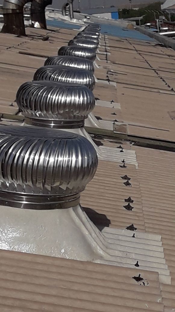 Our organization is active in manufacturing and supplying a quality assured collection of Wind Driven Turbo Ventilators. These Wind Driven Turbo Ventilators are manufactured using finer grade material and superior technology in conformity with the set industry norms. Our offered Wind Driven Turbo Ventilators is used to execute efficient exhaustion of destructive gases and heat fumes in different industrial place. This Wind Driven Turbo Ventilators is obtainable in different customized options. Our clients can place their orders and access Wind Driven Turbo Ventilators at pocket friendly rates.#Wind Driven Turbo Ventilators Manufacturers in Ahmedabad India.