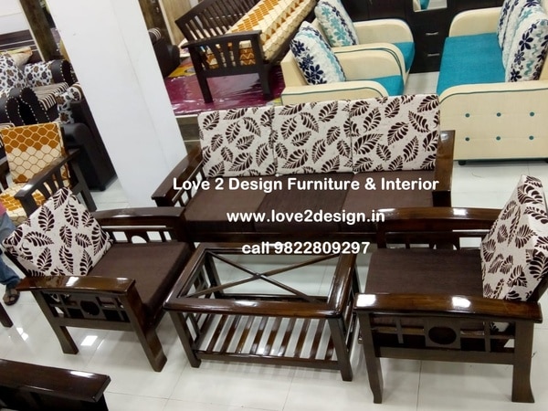 L2D have various range of wooden sofas made of Burma Teak which is one of the world's most valuable and versatile hardwoods. These burma teaks possess natural resins called techno quinines that repel termites, marine borers and resist rot. We provide Melamine polish which is an acid-cured premium wood finish. It provides an excellent finish to furniture.