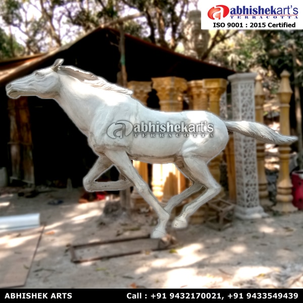 We are leading manufacturer and supplier of life size Fiber Horse statue. As well as we are making various fiber animal statues. FRP Horse statue is available in 14 feet x 7 feet.We also manufacture Duck statues, Deer statues, Beer statues, Camel statues, Crocodile statues, Cow statues, Macaw statues, Zebra statues, Horse statues, Giraffe statues, Kangaroo statues, Tiger statues, Lion statues, Monkey statues, Leopard statues, Owl statues, Snake statues, Eagle statues, Gorilla statues, Frog statues, Elephant statues, Shark statues, Rabbit statues, Rhino statues, Panther statues, Turtle statues, Peacock statues, Crane statues, Dinosaur statues, Ostrich statues, Sheep statues, Parrot statues, Sparrow statues, Kakatua statues, Dolphin statues. Also we do customized statues in customized dimensions.