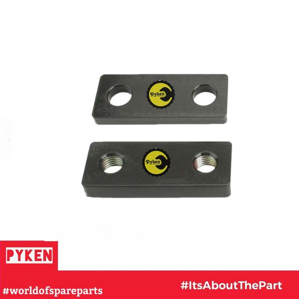 Pyken's Shackle Plate for VolvoVolvo Shackle PlateRear Shackle Plate VolvoThreaded Shackle PlateVolvo Spare PartsVolvo Spare Parts OnlineVolvo Spare Parts catalougeVolvo Spare Parts IndiaOEM NO: 21175833 - 21424750Repair Kit 21175831, 21175833, 21175835, 21176207Volvo vehicles are used worldwide under the toughest conditions, even far away from paved roads. Take advantage of high level of reliability of the products of the brand Pyken and run your vehicle hurdle less.Disclaimer : we dont have any tradelinks with original companies. we use their name/brand/partnumber/logos or pictures for refrence purpose only. we deal only under our own registered Pyken brand.