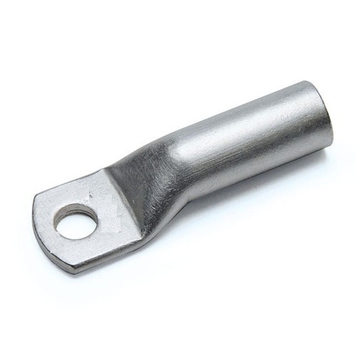 Our Cable Lugs are manufactured from electrolytic copper tube and Aluminum of grade 1050 , 6061 ,1350. They are available with rectangular inspection hole or without inspection hole as per requirement. As a standard our lugs come with flat contact surface and precise stud holes. They have a chamfered barrel entry for easy cable insertion. All our copper lugs are tin Plated to Improve electrical conductivity and avoid corrosion and oxidation.SIZE : 0.50sqmm-1000sqmmTYPE : Ring, Pin, Fork, InlineMOC : Aluminium