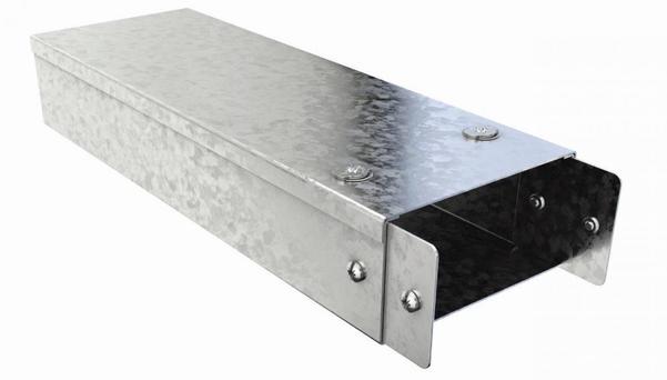 Cable Trunking is used primarily for light duty applications like data cables, telecommunications, control cables. These are Solid BottomTrays provided with Cover & either are compartmentalised or not depending on site conditions. Raceways are enclosed from all sides to protect cables from sunlight, falling objects, dust and water or other liquid.Width : 50mm-1200mmThickness : 1mm-3mmLength : 2500mm-3000mmFinish : Painted, Powder Coated, Hot Dip Galvanized, NaturalMOC : MS, GI, SS, Aluminium