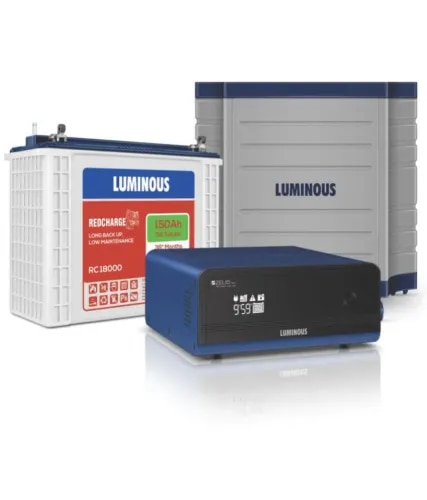 LUMINOUS RC 18000 BATTERY UPS1100VA TROLLY product image