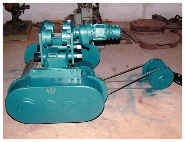 ‘GAYATHRI ENGINEERING’ Electric Wire Rope Hoist are suitable for medium and heavy duty operations. These Hoists are modern in design incorporating many special features.Micro speed, Flexible trolley type for curved monorail, Extended trolley type, Higher height of lift, True Vertical lift, Flame Proof and Heavy duty types are available in our range.