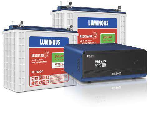 LUMINOUS UPS 1500VA Zelio+ 1700 & Battery 150 Ah RC18000 product image